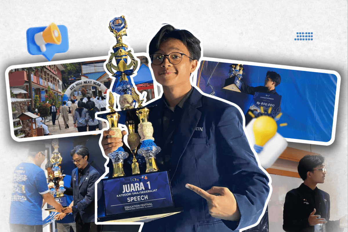 Muhammad Mulky Ayyubi Raih Juara 1 Speech Contest Bahasa Inggris